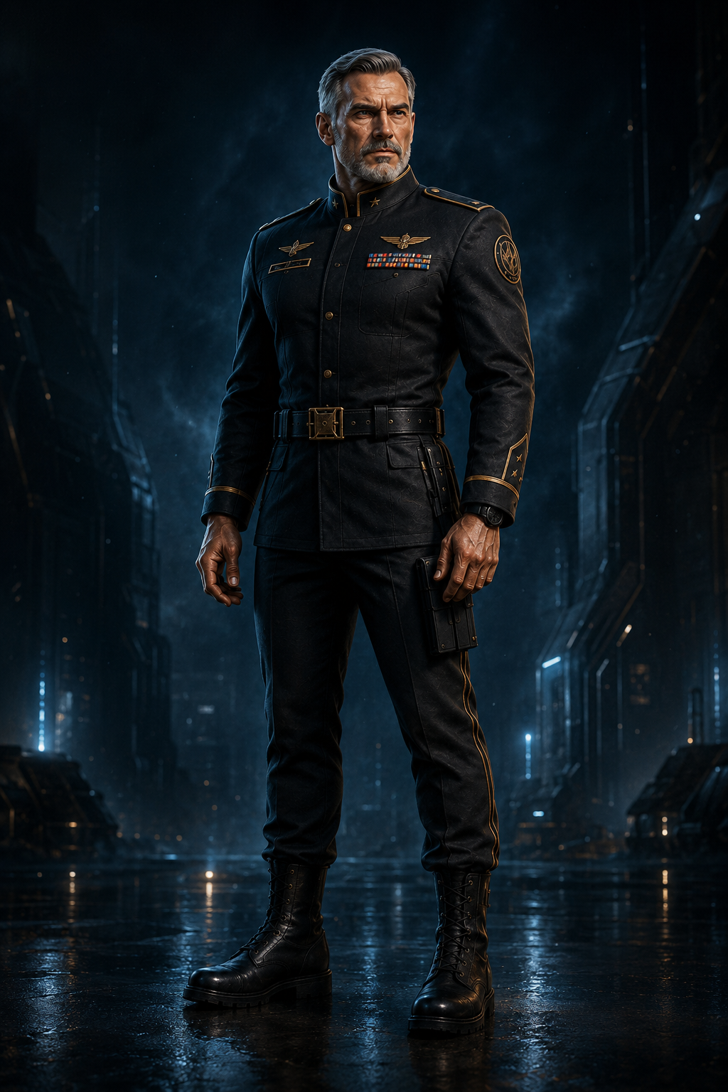 Col. Harker — Site Commander