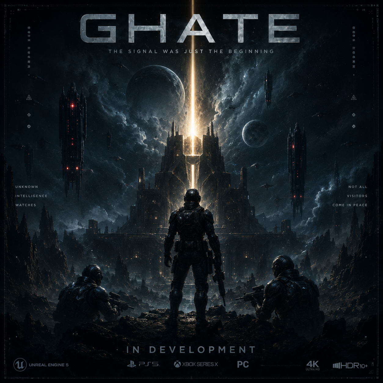 Ghate key art — in service we endure together