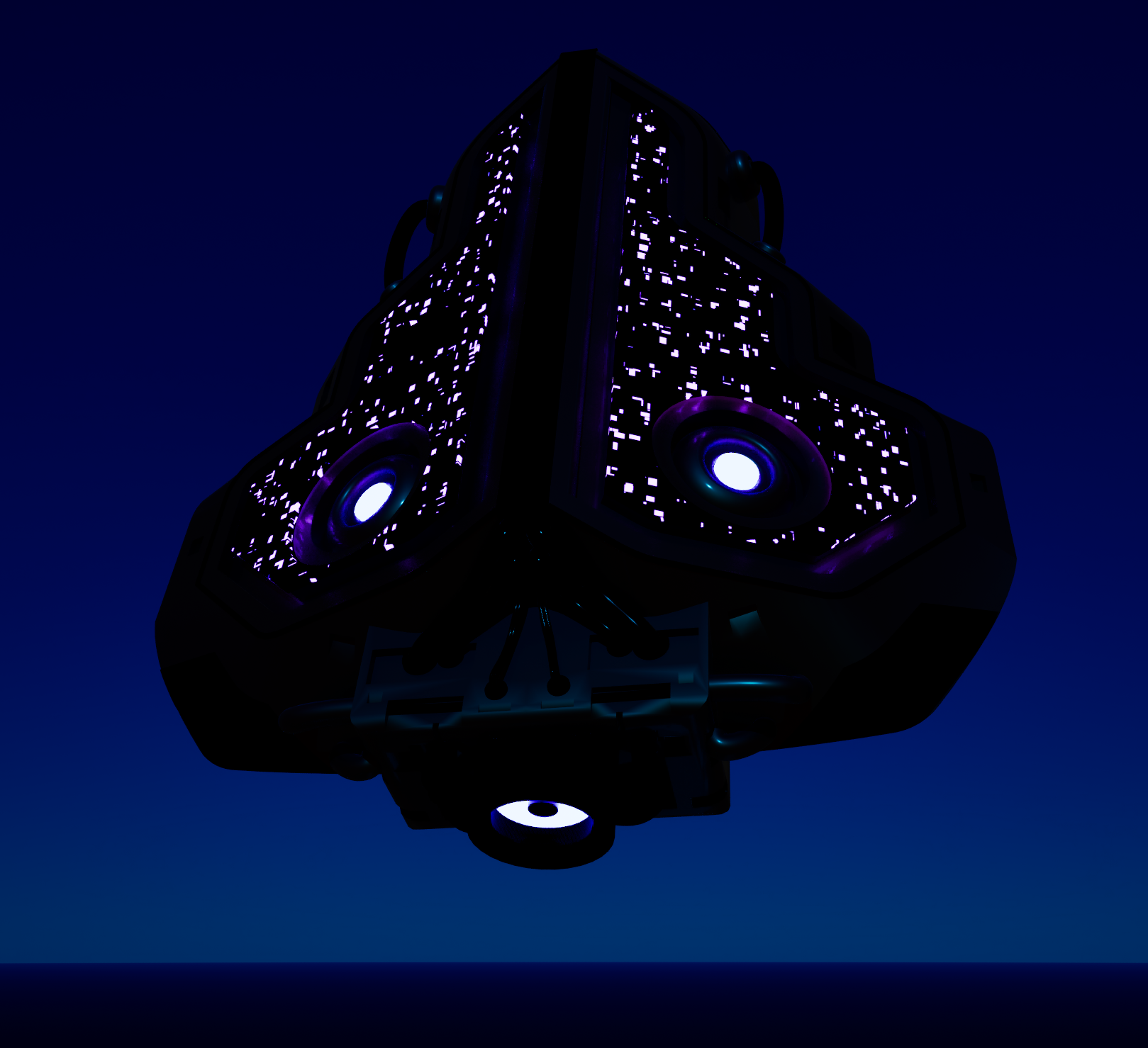 Baether Starlight craft above the high desert